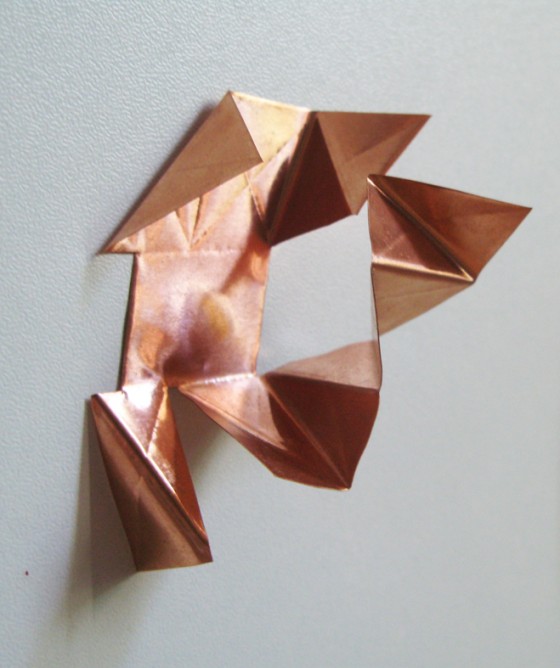 Emilie Losch, Origami, 2013, projet en cours de réalisation